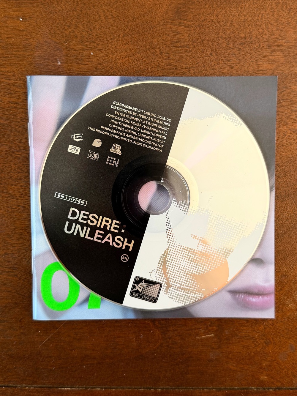 Enhypen Desire: Unleash CD & Photobook